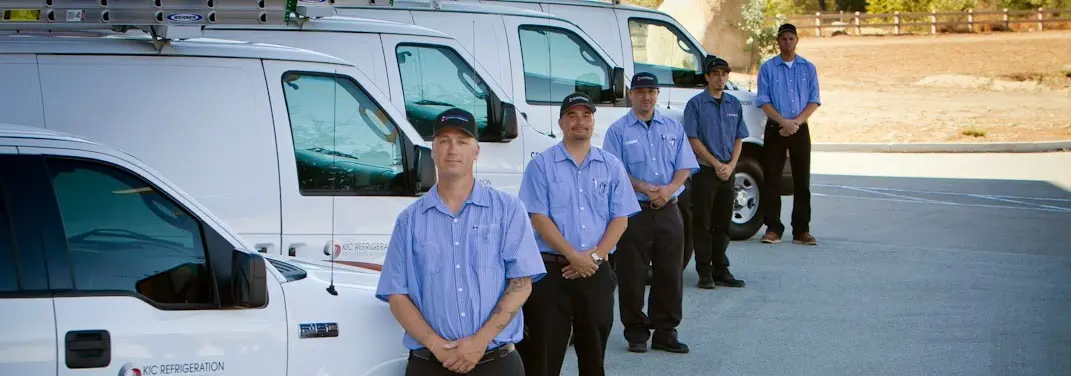 KIC Refrigeration crew ready for Mini Split Repair jobs across Pollock Pines